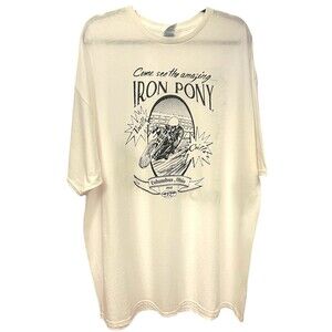 Iron Pony Motorsports 3XL T Shirt Motorcycle Shop Columbus OH Biker Motorcycle